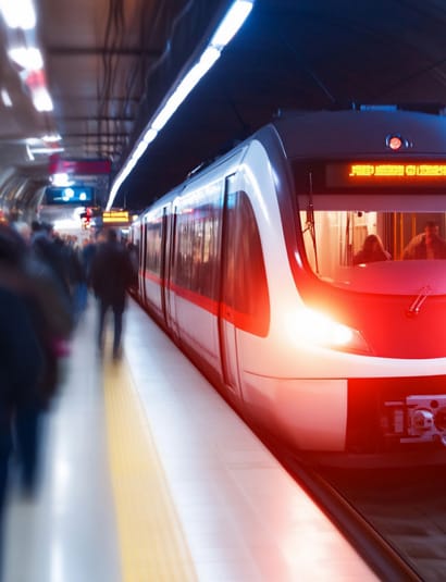 train-in-subway